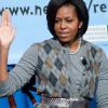 Michelle Obama à Washington à la librairie du Congrès. Le 2/03/10