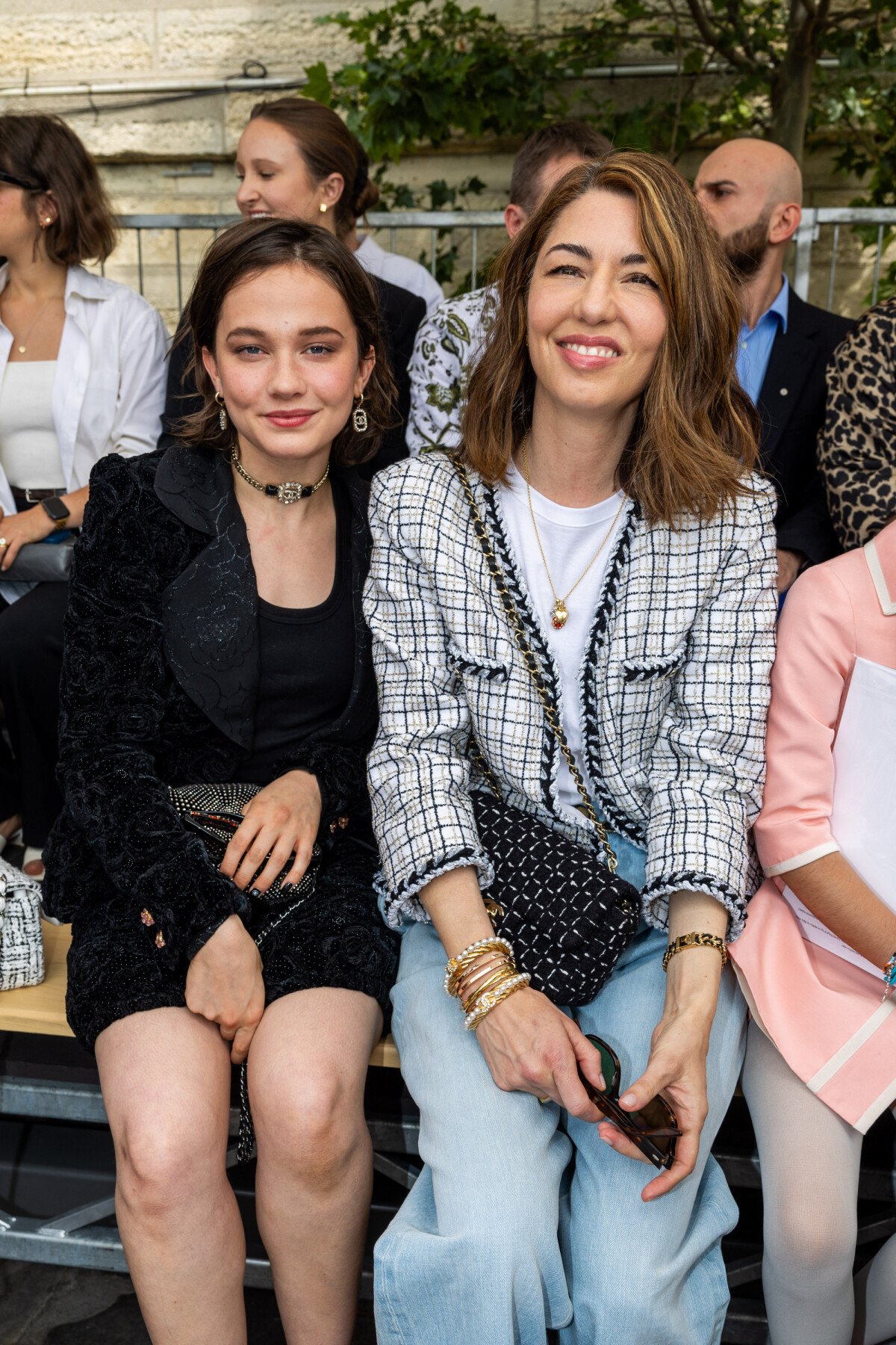 Photo Sofia Coppola Front row du défilé de mode Chanel collection