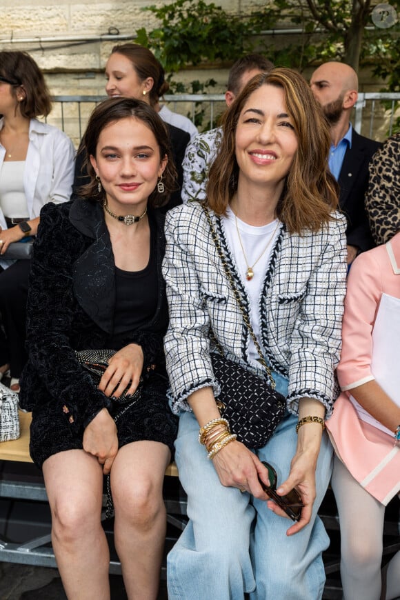 Sofia Coppola - Front row du défilé de mode Chanel collection Haute Couture Automne-Hiver 2023-2024 lors de la Fashion Week de Paris. Le 4 juillet 2023. © Borde-Rindoff/Bestimage
