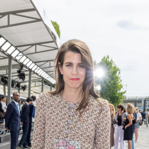 Charlotte Casiraghi - Front row du défilé de mode Chanel collection Haute Couture Automne-Hiver 2023-2024 lors de la Fashion Week de Paris. Le 4 juillet 2023. © Borde-Rindoff/Bestimage