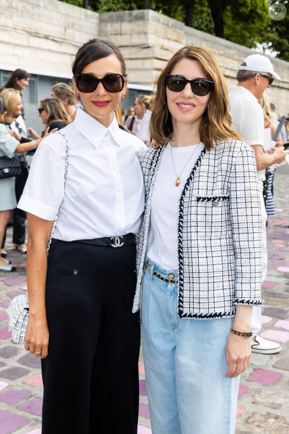 Rashida Jones et Sofia Coppola - Front row du défilé de mode Chanel collection Haute Couture Automne-Hiver 2023-2024 lors de la Fashion Week de Paris. Le 4 juillet 2023. © Borde-Rindoff/Bestimage
