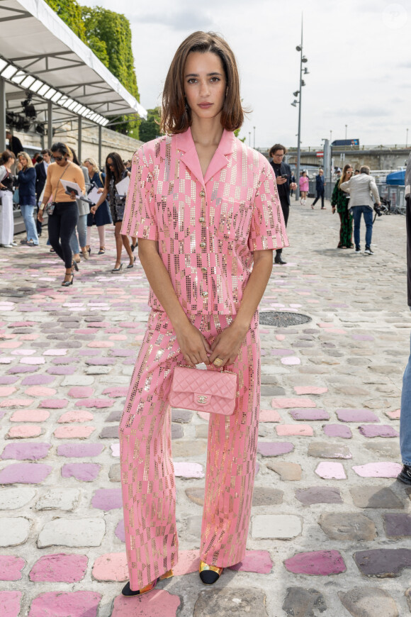 Iman Perez - Front row du défilé de mode Chanel collection Haute Couture Automne-Hiver 2023-2024 lors de la Fashion Week de Paris. Le 4 juillet 2023. © Borde-Rindoff/Bestimage