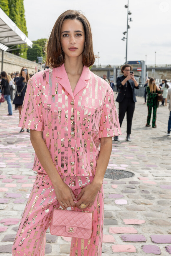 Iman Perez - Front row du défilé de mode Chanel collection Haute Couture Automne-Hiver 2023-2024 lors de la Fashion Week de Paris. Le 4 juillet 2023. © Borde-Rindoff/Bestimage