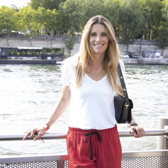 Sophie Thalmann - People lors de l'événement "La croisière Miraculous" à Paris. Le 29 juin 2022 © Christophe Aubert via Bestimage