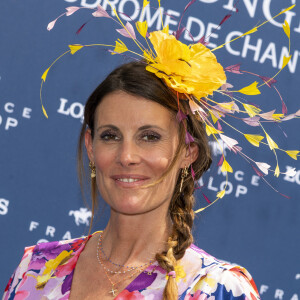 Sophie Thalmann - Prix de Diane Longines à l'hippodrome de Chantilly, le 20 juin 2021. © Pierre Perusseau/Bestimage 