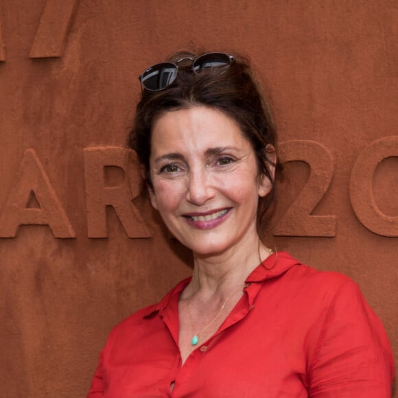 Valérie Karsenti au village lors des internationaux de France de Roland Garros à Paris, le 2 juin 2017. © Dominique Jacovides - Cyril Moreau/ Bestimage