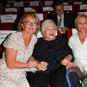 Exclusif - Claude Chirac, Line Renaud, Muriel Robin et Dany Boon - Soirée d'ouverture du festival au théâtre et projection du film "Une belle course" lors du 15ème festival du film francophone d'Angoulême le 23 août 2022. © Coadic Guirec / Bestimage 