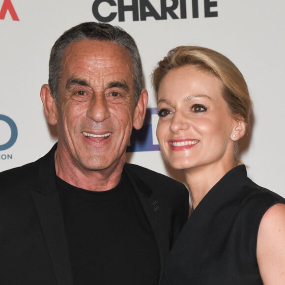 Une journée qui s'annonce riche en émotions pour Audrey Crespo-Mara. 
Thierry Ardisson et sa femme Audrey Crespo-Mara à l'avant-première de la série télévisée TF1 "Le Bazar de la Charité" au Grand Rex à Paris © Coadic Guirec/Bestimage 