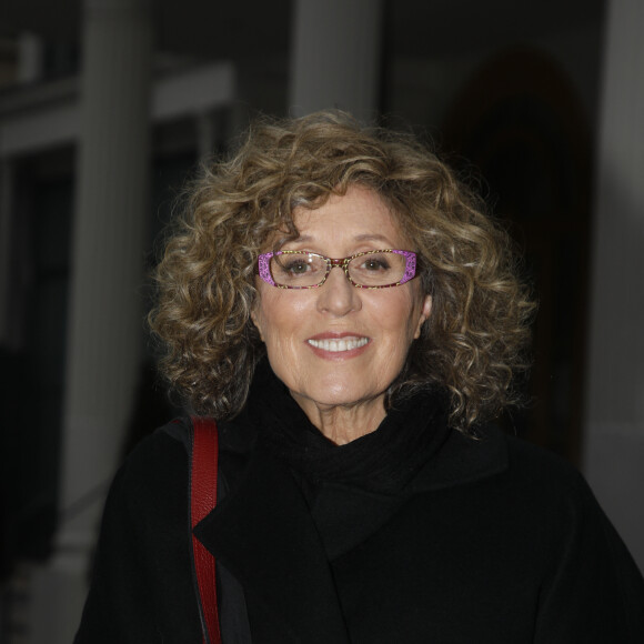 Exclusif - Mireille Dumas - Arrivées des artistes à l'enregistrement de l'émission "Vivement dimanche prochain" au studio Gabriel à Paris, diffusée le 30 janvier 2022.