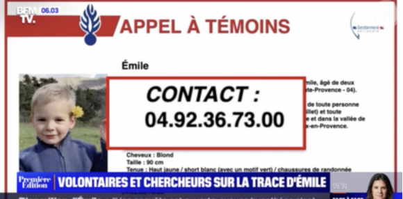 L'appel à témoins.