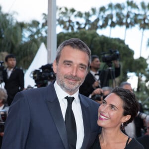 Alessandra Sublet et son mari Clément Miserez - Montée des marches du film « Le Grand Bain » lors du 71ème Festival International du Film de Cannes. Le 13 mai 2018 © Borde-Jacovides-Moreau/Bestimage  Red carpet for the movie « Sink Or Swim » during the 71th Cannes International Film festival. On may 13th 2018 