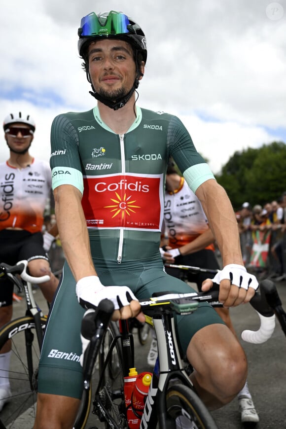 Victor Lafay de l'équipe Cofidis durant le Tour de France 2023.