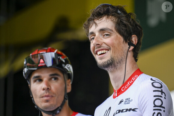 Victor Lafay de l'équipe Cofidis durant le Tour de France 2023.