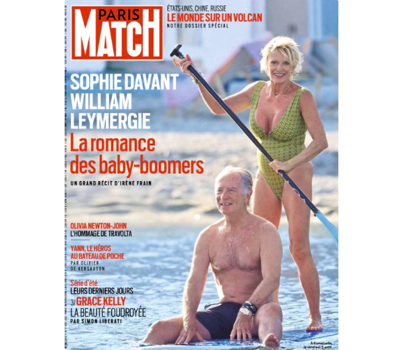 Couverture du magazine "Paris Match" du jeudi 11 août 2022