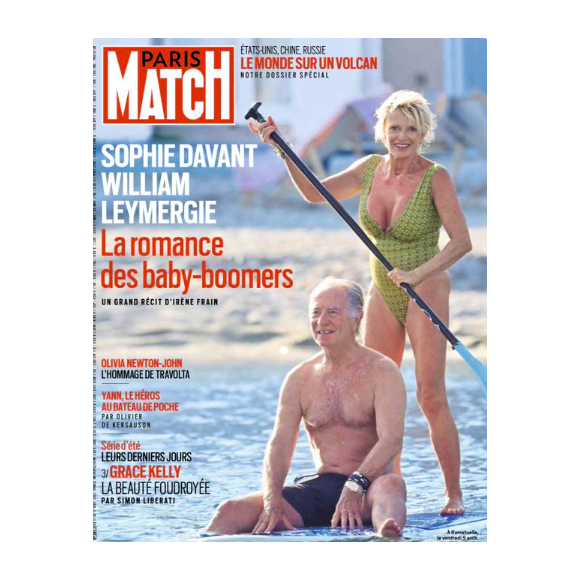 Couverture du magazine "Paris Match" du jeudi 11 août 2022