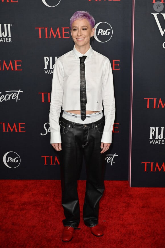 La sportive Megan Rapinoe s'est récemment exprimée sur le sujet

Megan Rapinoe - Photocall du gala "The Second Annual TIME Women of the Year" au Four Seasons Hotel à Beverly Hills. Le 8 mars 2023