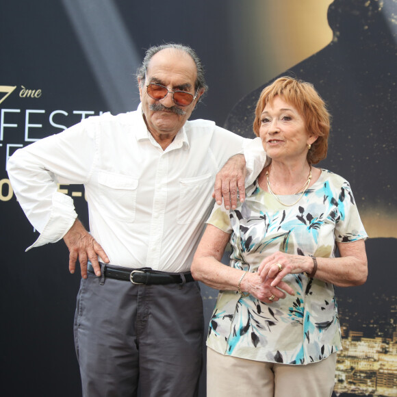 Gérard Hernandez et Marion Game - 57ème Festival de télévision de Monte-Carlo, le 17 juin 2017. © Denis Guignebourg/Bestimage 