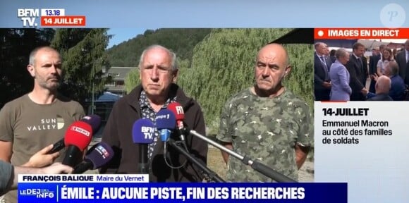 Le maire du Haut-Vernet s'est exprimé sur la disparition du petit Emile.