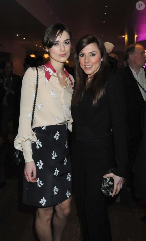 Keira Knightley et Mel C au déjeuner des nominés, Laurence Oliver Awards, Londres, le 2 mars 2010 !