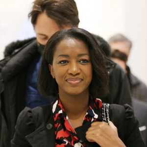 Hapsatou était restée silencieuse jusqu'à présent
Hapsatou Sy et son compagnon Vincent Cerutti - Procès contre E.Zemmour pour "injure raciale" envers Hapsatou Sy au tribunal correctionnel de Paris, le 4 novembre 2022.