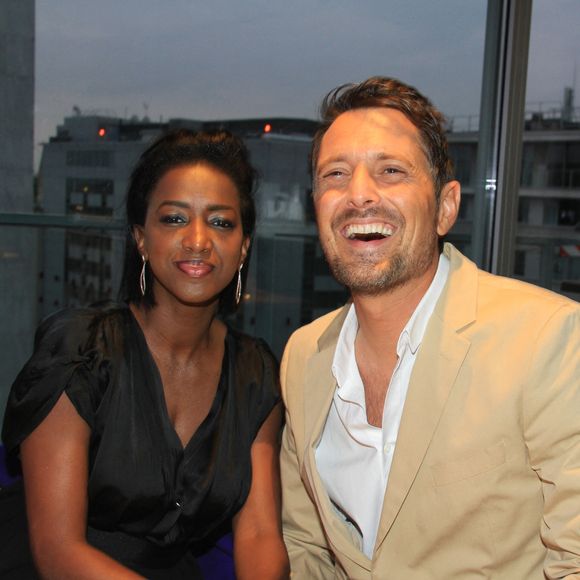 Mais elle n'a pu contenir sa colère plus longtemps
Exclusif - Hapsatou Sy et son mari Vincent Cerruti - Le Grand Dîner du 14 juillet, sur le rooftop de l'hôtel Pullman Tour Eiffel à Paris, France, le 14 juillet 2021. © Philippe Baldini/Bestimage 