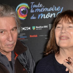 Jacques Doillon et Jane Birkin - Projection de "La fille prodigue" de Jacques Doillon lors du festival "Toute la mémoire du monde" à la cinémathèque française à Paris le 7 février 2016.
