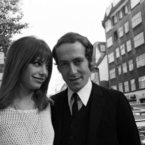 Jane Birkin et John Barry en 1965.