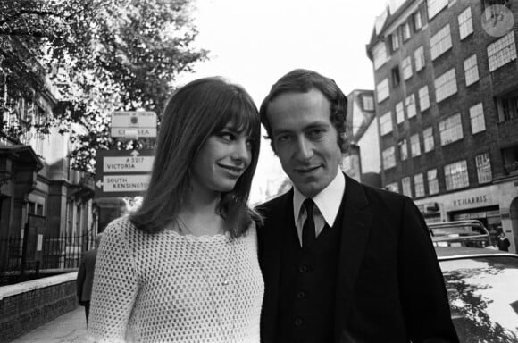 Jane Birkin et John Barry en 1965.