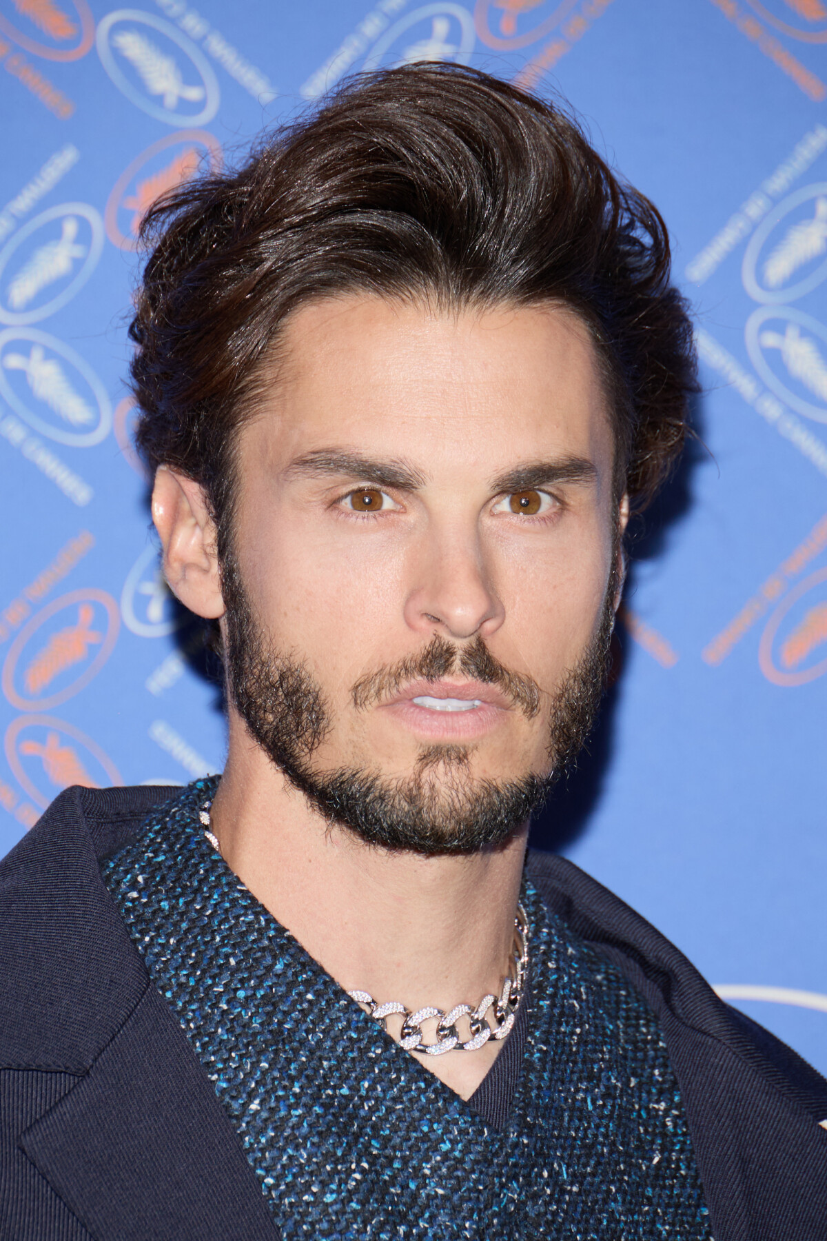 Photo : Baptiste Giabiconi - Photocall du dîner d'ouverture du 76ème ...