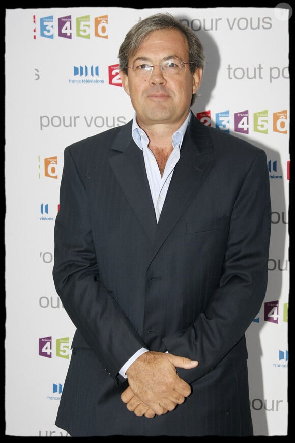 Benoît Duquesne - Conférence de presse de rentrée de France Télévisions 2009 à Paris