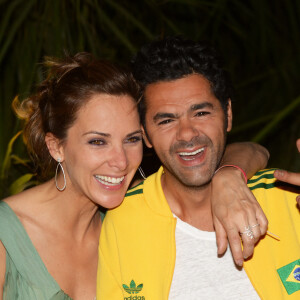 Archives - Jamel Debbouze et sa femme Mélissa Theuriau - After-party de la clôture du Marrakech du rire au Cristal Pacha à Marrakech, le 14 juin 2014.