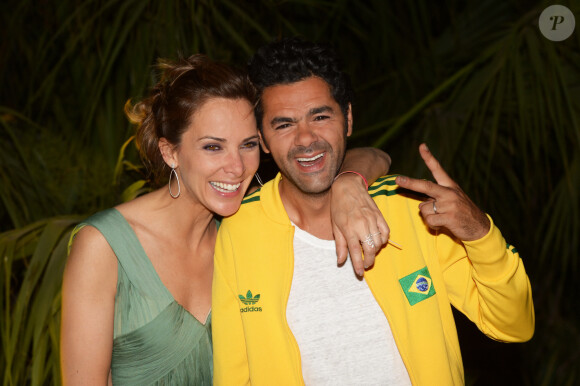 Archives - Jamel Debbouze et sa femme Mélissa Theuriau - After-party de la clôture du Marrakech du rire au Cristal Pacha à Marrakech, le 14 juin 2014.