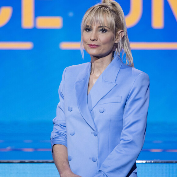 Exclusif - Élodie Gossuin - Enregistrement de l'émission "Ce soir on chante pour l'Unicef - Urgence Ukraine", au Dôme de Paris et diffusée le 5 avril sur W9 © Cyril Moreau / Bestimage 