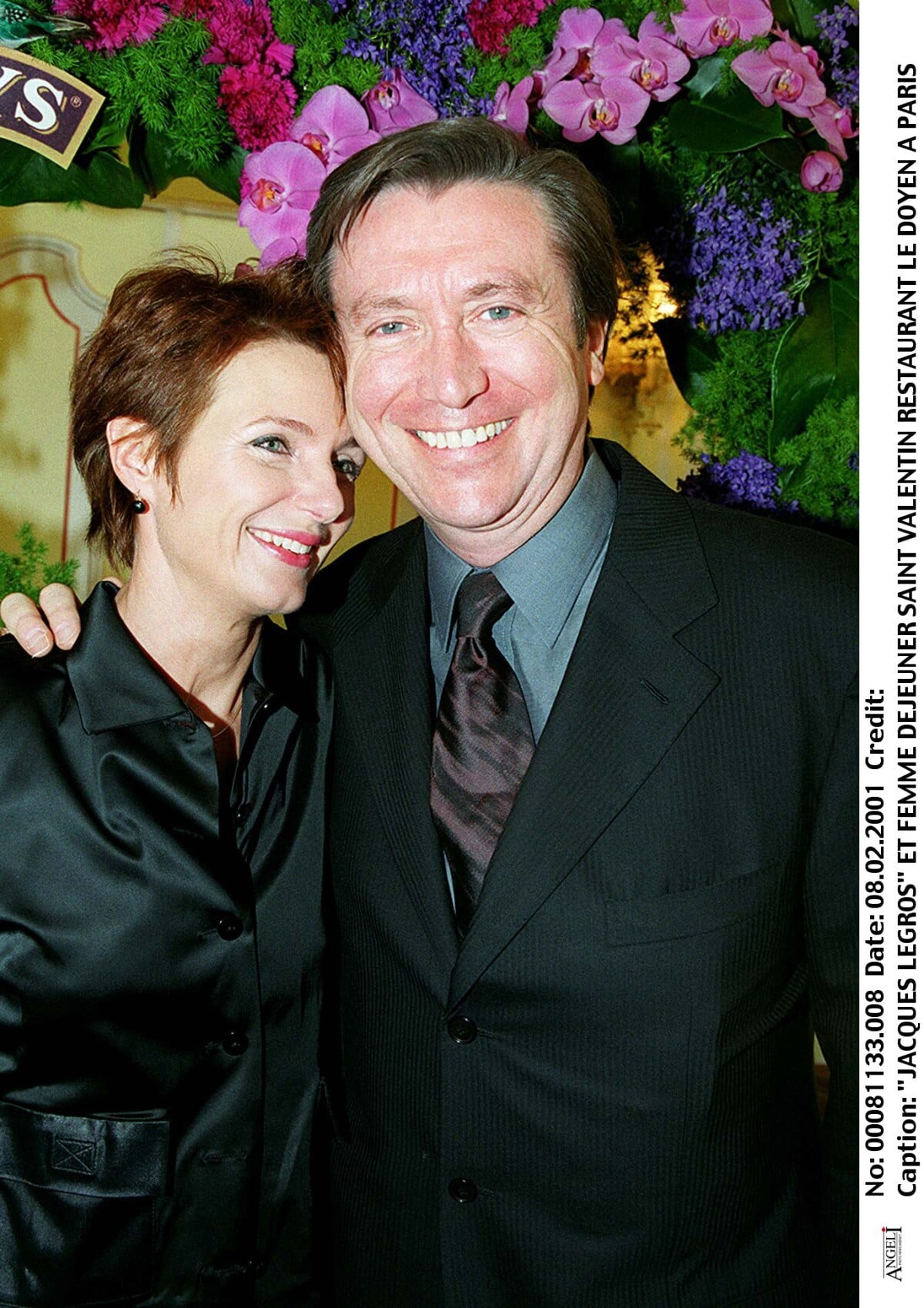 Photo Jacques Legros et sa femme Valérie Purepeople