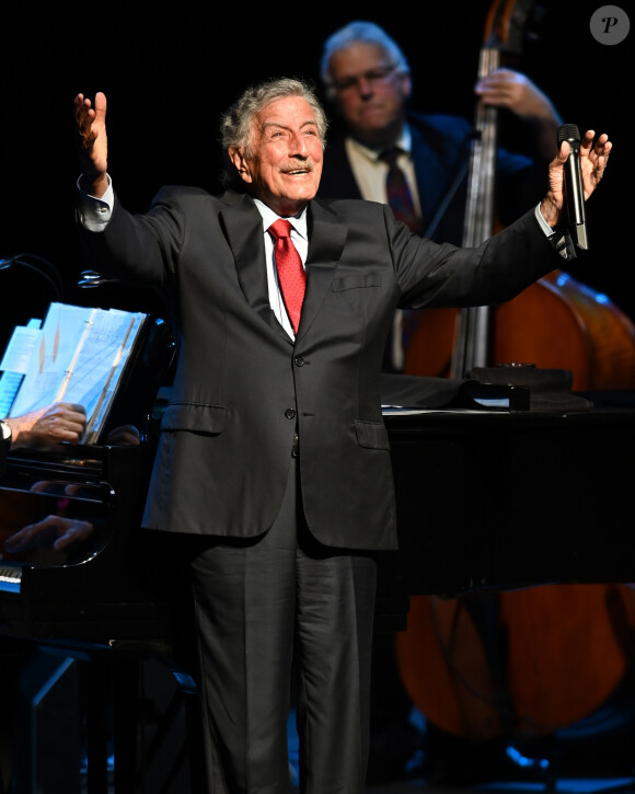 Tony Bennett en concert au Hard Rock Live à Hollywood. Le 8 décembre 2019