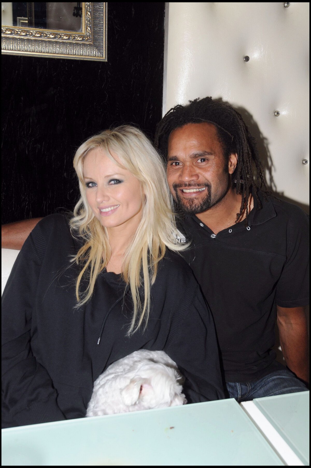 Photo : Adriana et Christian Karembeu durant l'anniversaire de l ...