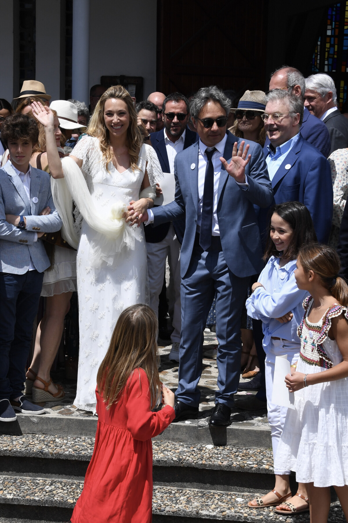 Photo Avec son mari Raphaël LancreyJaval, la maman de Léo a trouvé l