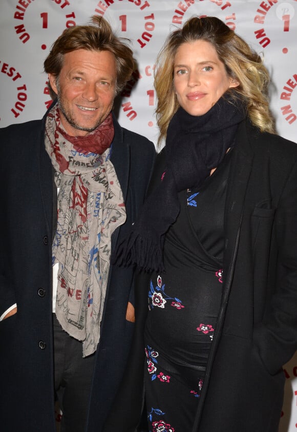 Couple très discret, Laurent Delahousse et Alice Taglioni partagent avec parcimonie des instants de leurs vacances
Laurent Delahousse et sa compagne Alice Taglioni (enceinte) lors d'une visite privée et d'un dîner de gala caritatif donné en faveur des actions de l'association "Un Rien C'est Tout" au musée Rodin à Paris© Veeren/Bestimage