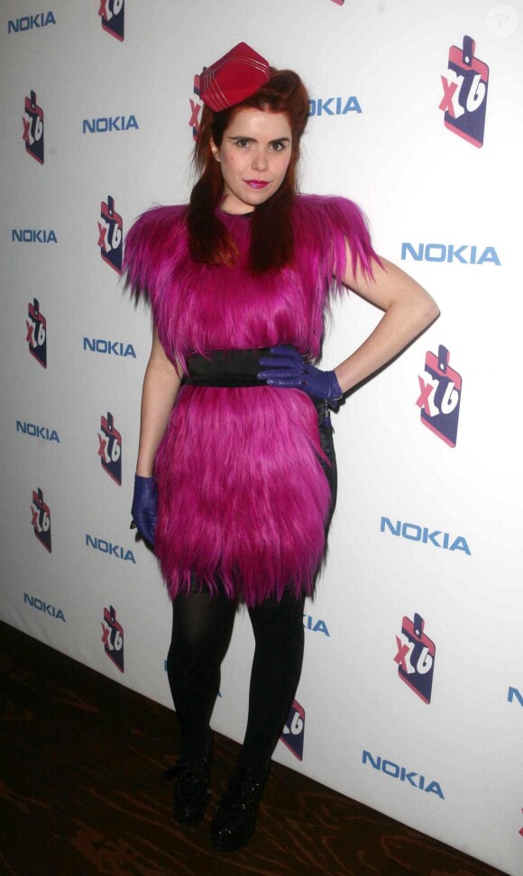Paloma Faith lors de la soirée promo pour le Nokia X6 16GB au sketch à Londres le 3 mars 2010