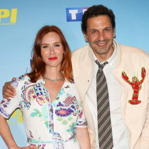 Audrey Fleurot et Mehdi Nebbou - Avant-première des 2 premiers épisodes de la saison 3 de "HPI" à l' UGC Normandie à Paris le 9 mai 2023. © Coadic Guirec/Bestimage