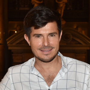 Vincent Niclo - Les célébrités à la première de l'escape game grandeur nature "Inside Opéra" au Palais Garnier à Paris, France, le 4 juin 2018. Le Palais Garnier accueille pour la première fois un concept inédit jamais proposé au public. INSIDE OPERA, un jeu grandeur nature entre escape game et parcours immersif sur les traces du Fantôme de l'Opéra. Le but du jeu ? Tenter de résoudre la malédiction du Fantôme de l'Opéra et le libérer à jamais en déchiffrant une série d'énigmes au sein du Palais Garnier avec la participation des différents comédiens en costume d'époque qui animent ce jeu. © Veeren/Bestimage