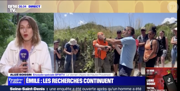 Les chances de retrouver le garçon en vie sont toutefois infimes.
Capture BFMTV