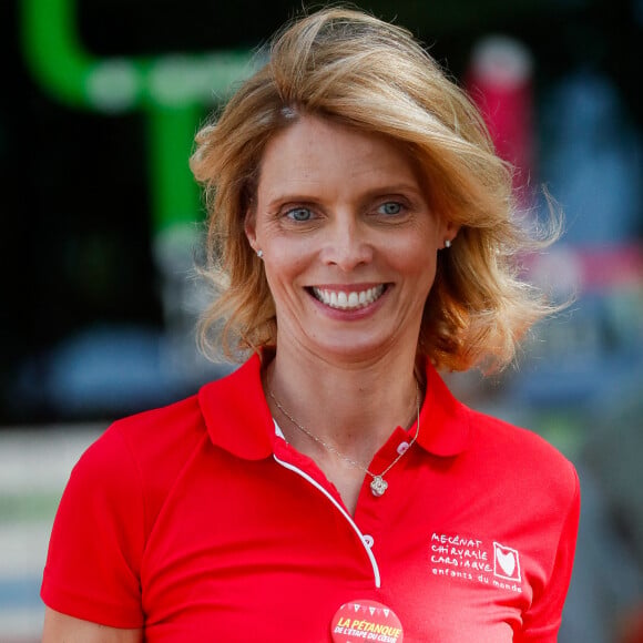 Au cours du week-end, l'ancienne patronne des Miss France a indiqué se trouver en Italie avec son mari et leurs enfants.
Exclusif - Sylvie Tellier - Pétanque du coeur dans le cadre le la 20ème édition de "l'étape du coeur" de l'association "Mécénat Chirurgie Cardiaque" (MCC) lors du tour de France 2023 au Fan Club de Bordeaux, France, le 06 juillet 2023. © Christophe Clovis / Bestimage