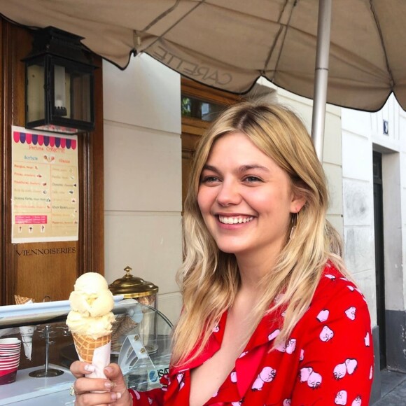 Louane sur Instagram, août 2020.