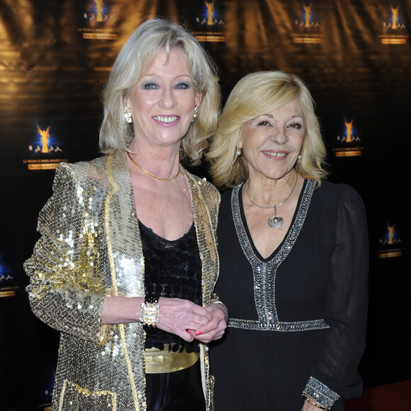 Nicoletta, Evelyne Leclercq - Trophee Paris Awards 2013 a l'Espace Pierre Cardin a Paris, le 14 fevrier 2013. 