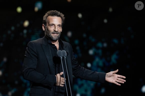 Mathieu Kassovitz et sa fille Carmen à l'école Decroly. 2…