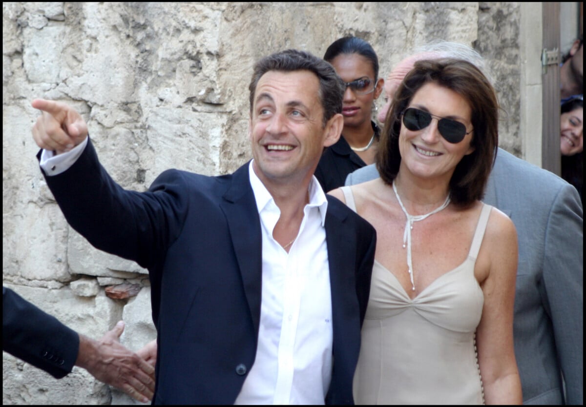 Photo Nicolas Sarkozy et son exfemme Cécilia au mariage de l'acteur(02)