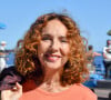 La comédienne habite à 25 kilomètres d'Aix-en-Provence
Isabel Otero et Hubert Roulleau sur le tournage de la série "Crimes parfaits" (France 3) sur la promenade des Anglais et sur la plage Beau Rivage à Nice, sous la direction d'Emmanuel Rigaut. Le 23 juin 2020. 