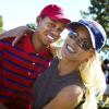 Tiger Woods et sa femme Elin Nordegren, au temps du "bonheur"