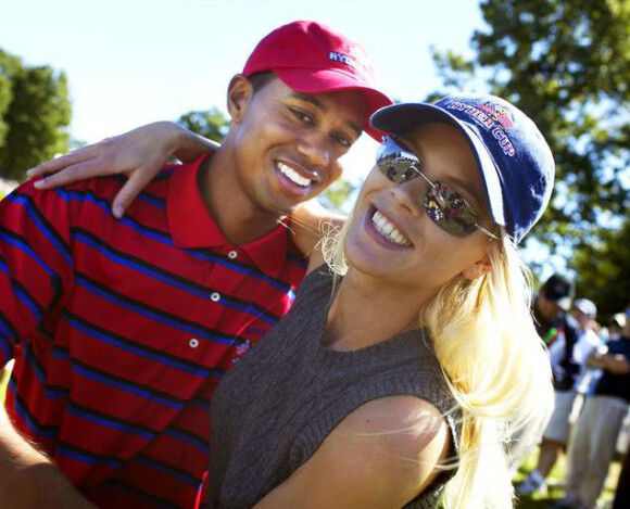 Tiger Woods et sa femme Elin Nordegren, au temps du "bonheur"